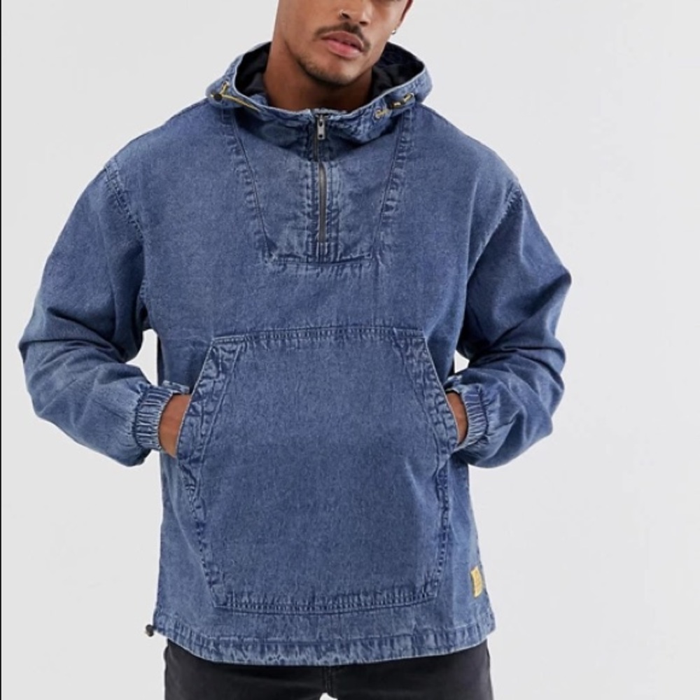 Hooded Denim Jacket